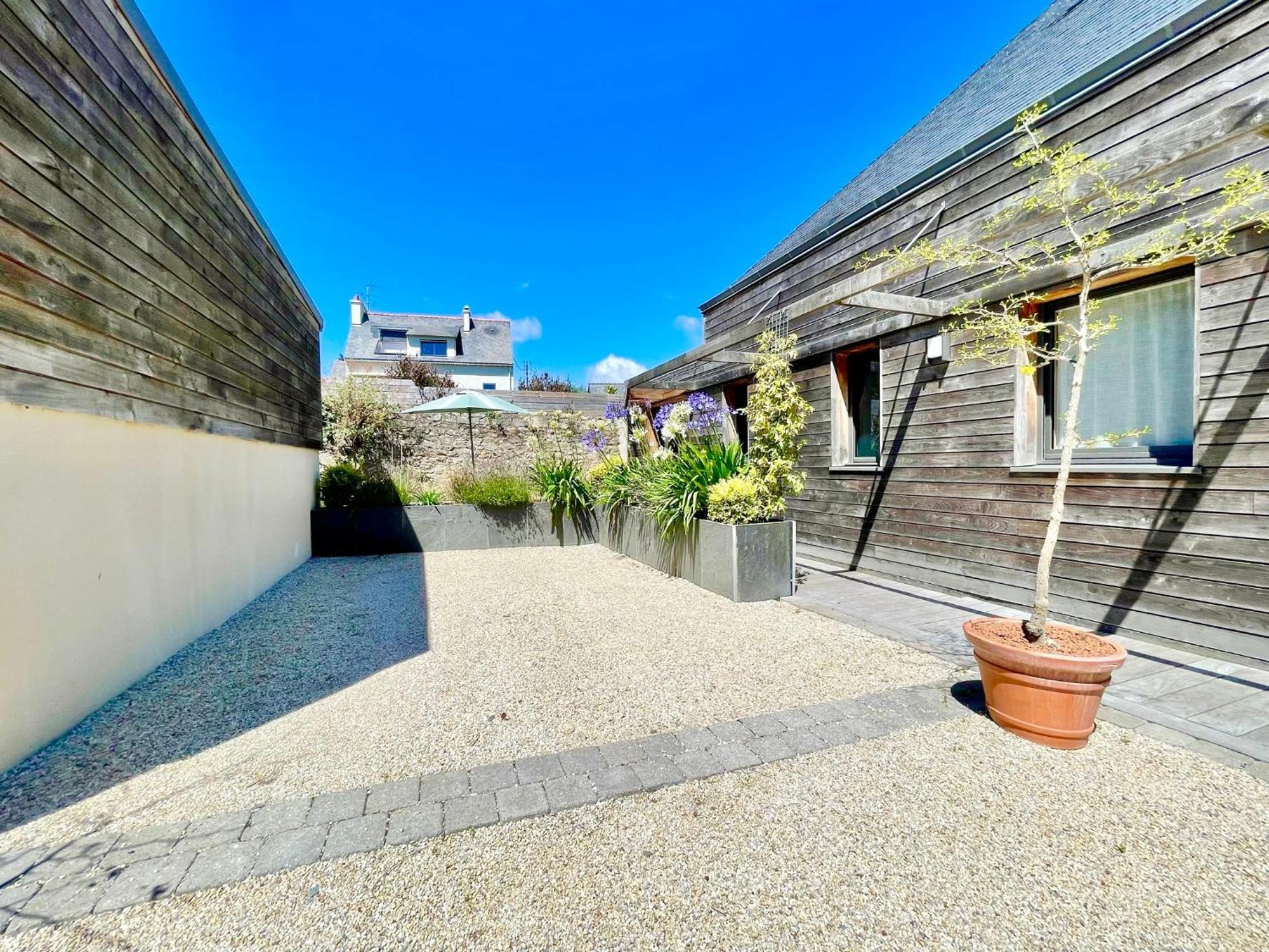 300 M Et Centre - Parking Privatif Et Gratuit Sur Place - Terrasse Bois * Larmor-Plage