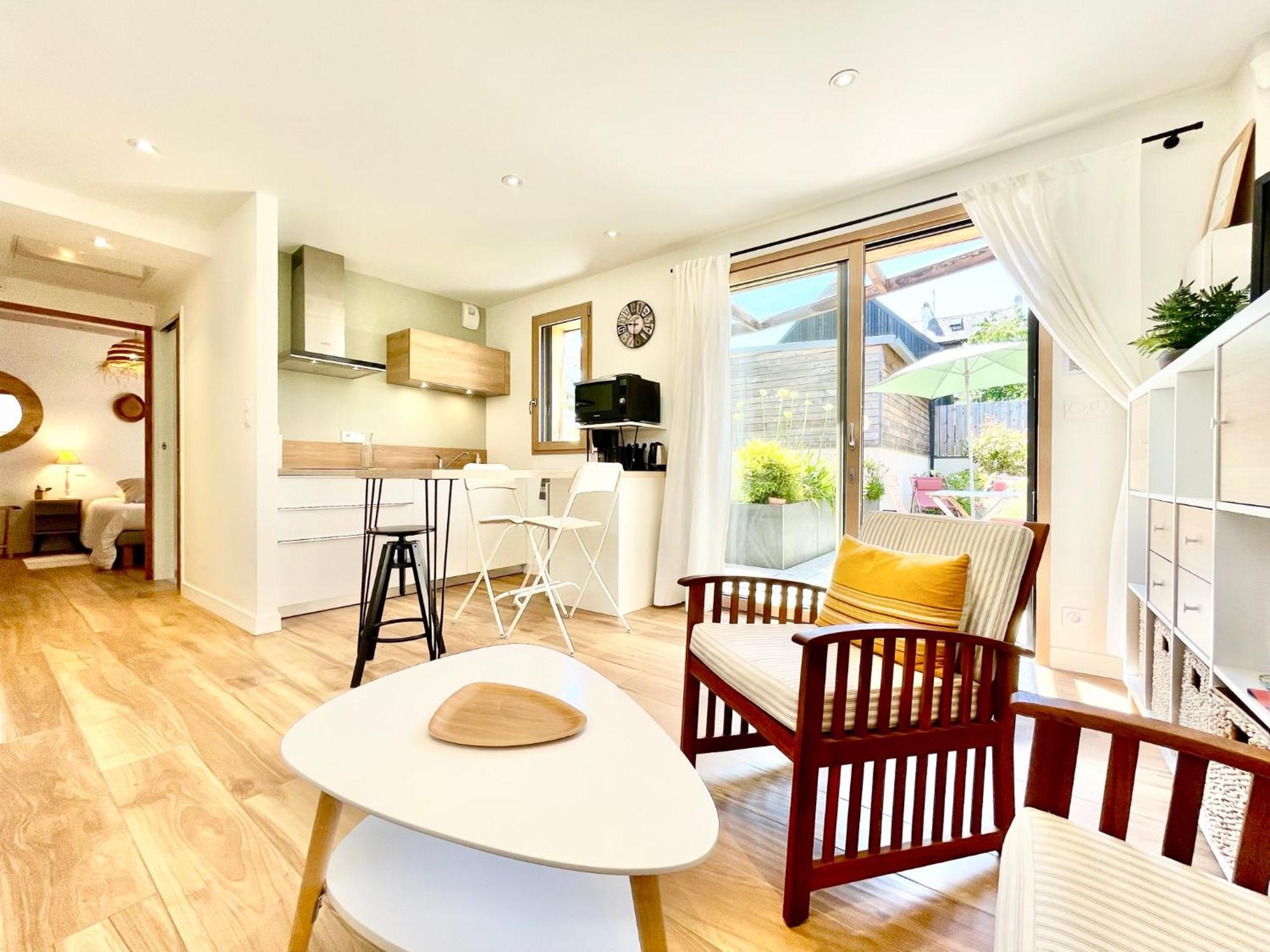 Apartment 300 M Et Centre - Parking Privatif Et Gratuit Sur Place - Terrasse Bois Larmor-Plage