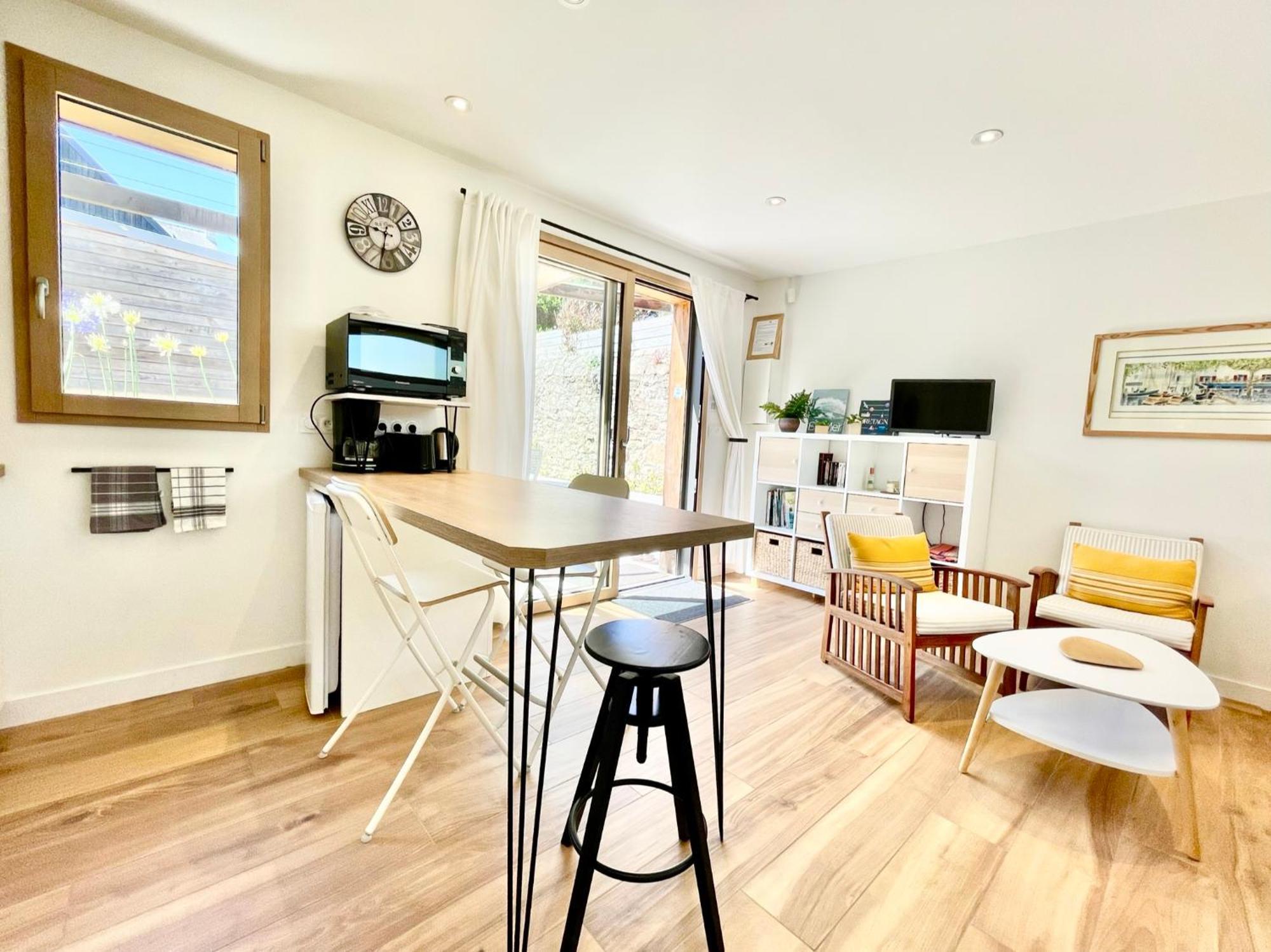 300 M Et Centre - Parking Privatif Et Gratuit Sur Place - Terrasse Bois Appartement